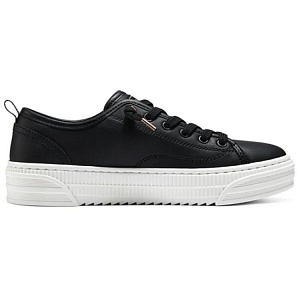 Skechers Anti-Slip Wear-Resistant Low-Top Skateboard Shoes Women's Black 1 2724965