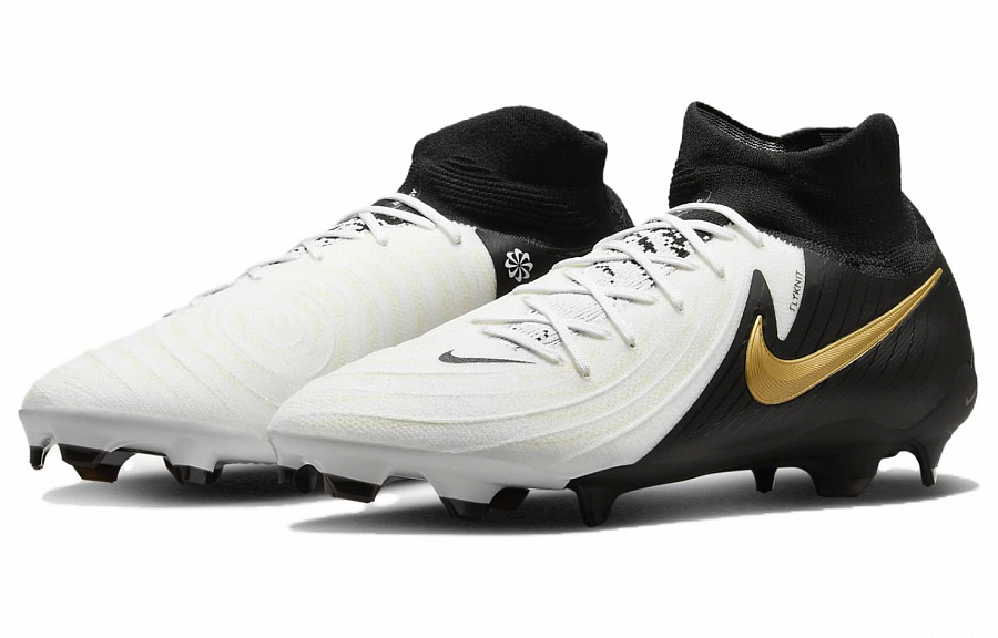 Nike Phantom Luna 2 Pro Fg 'White Black Metallic Gold Coin' купить в интернет-магазине Yoocart с быстрой доставкой по России.