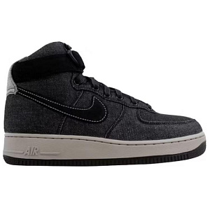 Nike Air Force 1 Hi Se Denim Black/Dark Grey Cobblestone Women's 1 2725134