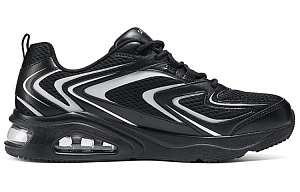 Skechers Uno Cushioning Wear-Resistant Low-Top Running Shoes Men's Black 1 2725402