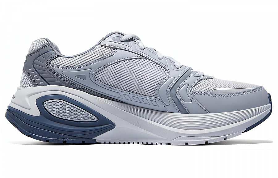 Skechers Cushioning Wear-Resistant Breathable Supportive Lightweight Rebound Low-Top Casual Shoes Men's Gray купить в интернет-магазине Yoocart с быстрой доставкой по России.
