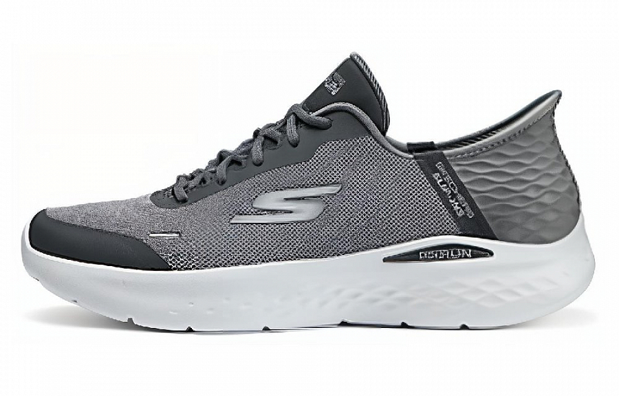 Skechers GO RUN Durable Breathable Low-Top Casual Running Shoes Men's Gray купить в интернет-магазине Yoocart с быстрой доставкой по России.