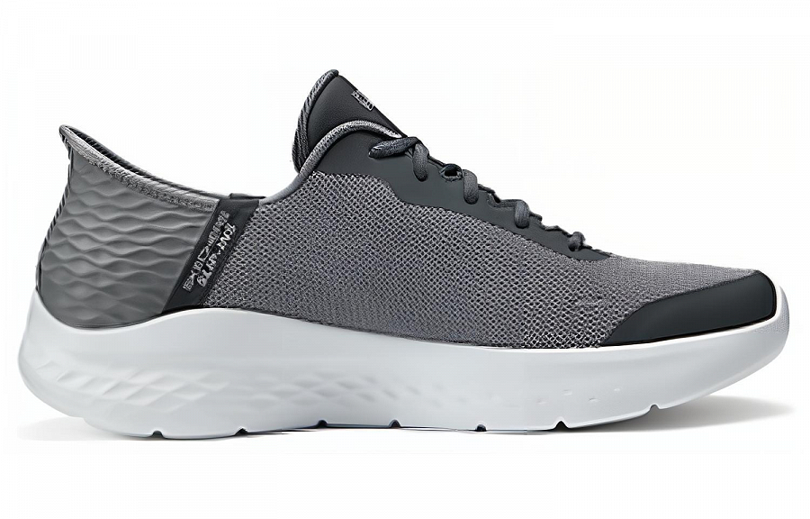 Skechers GO RUN Durable Breathable Low-Top Casual Running Shoes Men's Gray купить в интернет-магазине Yoocart с быстрой доставкой по России.