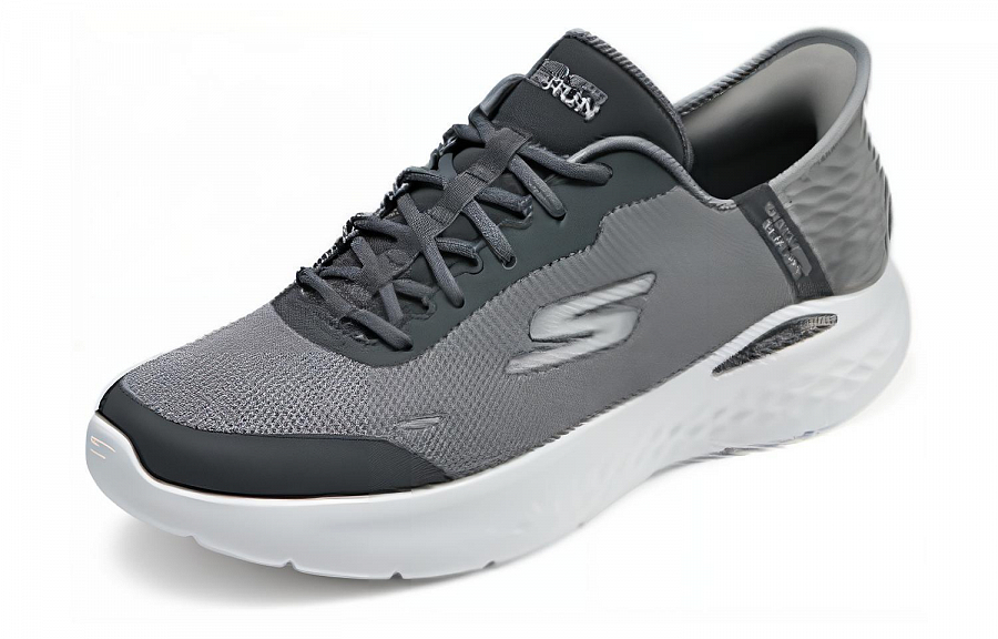 Skechers GO RUN Durable Breathable Low-Top Casual Running Shoes Men's Gray купить в интернет-магазине Yoocart с быстрой доставкой по России.