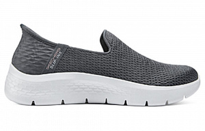 Skechers Hands Free Slip-Ins Cushioned Wear-Resistant Breathable Low-Top Casual Shoes Women's Gray 1 2726640