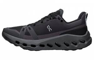 On Women's Cloudsurfer Trail Waterproof 'Black Eclipse'