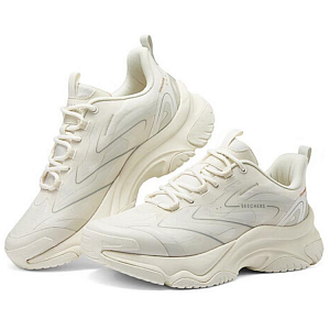 Skechers Street Cushioning Wear-Resistant Breathable Supportive Lightweight Rebound Low-Top Casual Shoes Men's Ivory 1 2727265