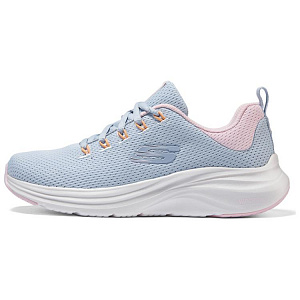 Skechers Sport Cushioned Wear-Resistant Support Low-Top Casual Shoes Women's Blue Pink