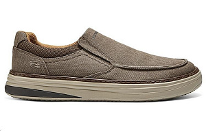 Skechers MENS USA Lightweight Low Top Canvas Shoes Men's Brown 1 2727368
