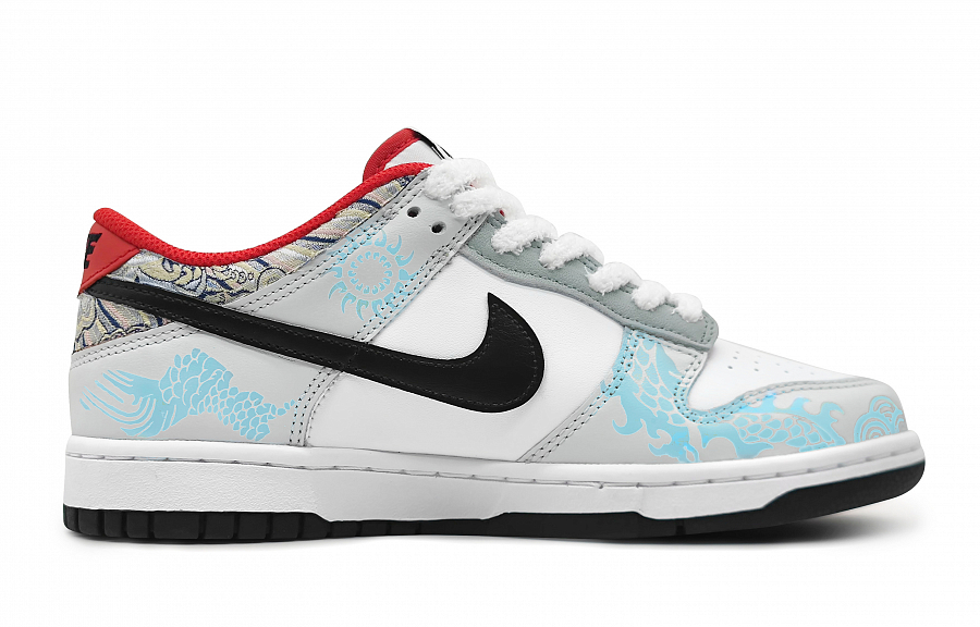 Nike Dunk Low-Top Skateboard Shoes Women's Gray Cyan купить в интернет-магазине Yoocart с быстрой доставкой по России.