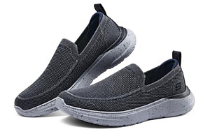 Skechers Slip Resistant, Abrasion Resistant, Breathable, Quick Dry Low Top Casual Shoes Men's Black 1 2727612