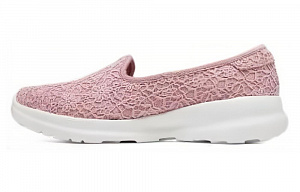 Skechers Durable Breathable Low-Top Casual Shoes Women's Pink