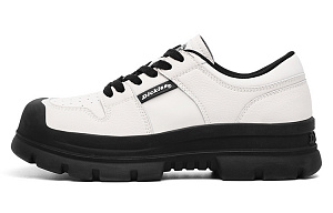 Dickies Low-Top Skateboard Shoes Women's Beige Black