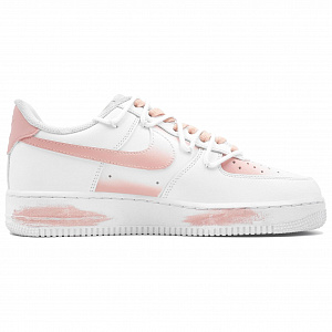 Nike Air Force 1 Neeko Heart To Heart-Pink And Black Coverage Warm Low-Top Skateboard Shoes Unisex White Pink 1 2728789