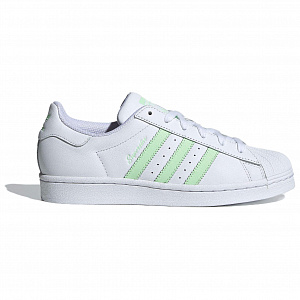 Adidas Women's Superstar 'White Semi Green Spark' Women's 1 2729539