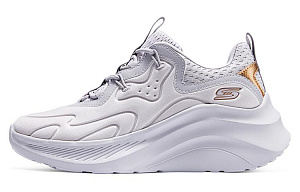 Skechers Breathable Low-Top Running Shoes Women's Purple