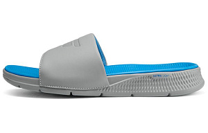Skechers Slide Slippers Men's Gray Blue