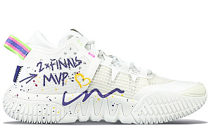 LiNing Badfive 2 Low Cushioning Anti-Slip And Wear-Resistant Low-Top Basketball Shoes Men's Purple White Yellow 1 2732124