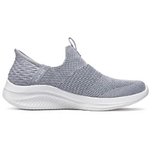 Skechers Ultra Flex 3.0 Breathable Lightweight Low-Top Casual Shoes Women's Light Gray 1 2732174