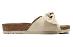 Skechers EVA Quiet Slide Slippers Women's Beige 1 2732210