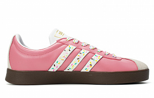 Adidas Neo Vl Court Skateboard Shoes Men's Low top Pink 1 2732706