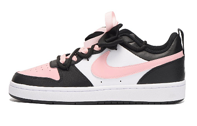 Nike Court Borough Skateboard Shoes Women's Low-Top Pink