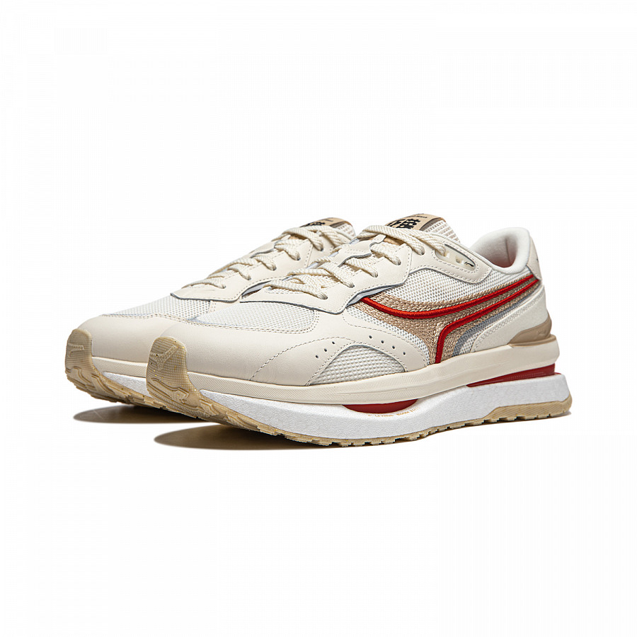 LINING Casual Shoes Men Low-Top Ecru