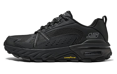 Skechers Max Protect Durable Breathable Low-Top Outdoor Shoes Men's Black
