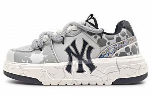 MLB Chunky Liner Low-Top Skateboard Shoes Unisex Gray 1 2734759