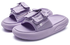 PANTONE x FILA FUSION ZIP UP Slide Slippers Women's Purple White 1 2735112