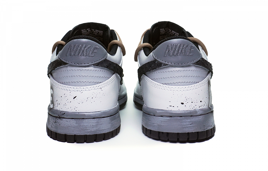 Nike Dunk Snake Skin LOVE Low Top Skateboard Shoes Women's Gray Black купить в интернет-магазине Yoocart с быстрой доставкой по России.