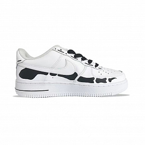 Nike Air Force 1 Low Top Skateboard Shoes Men's Black White 1 2735621