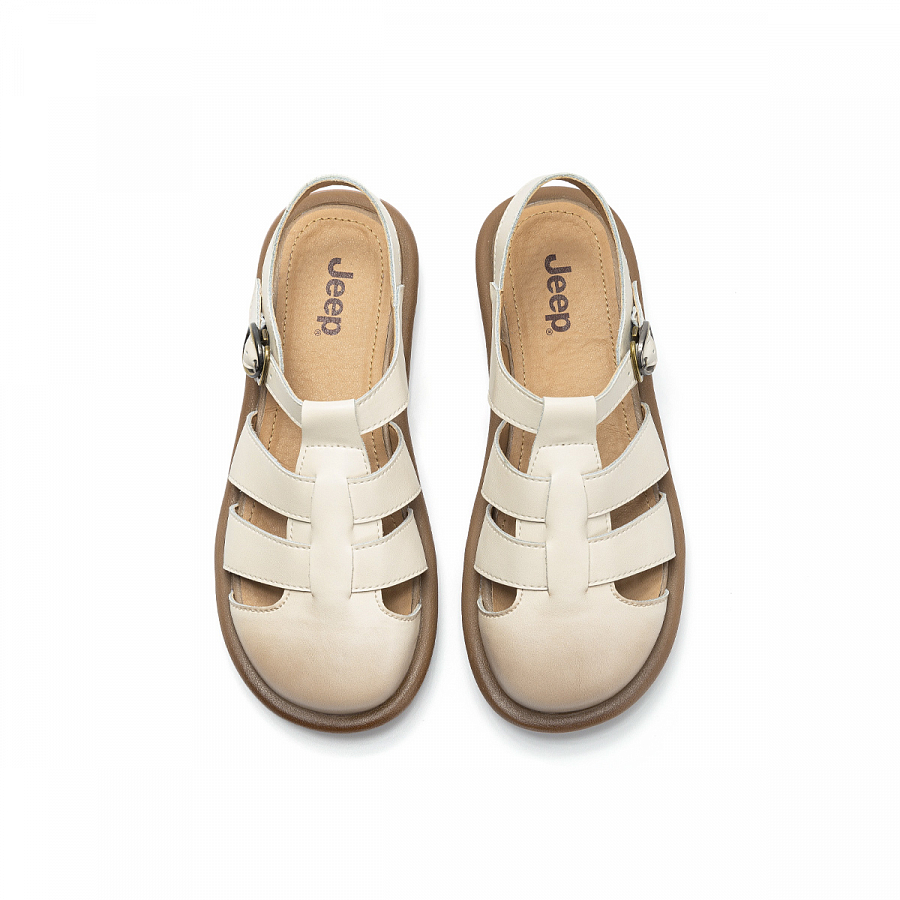 Jeep Beach Sandals Women's Ecru купить в интернет-магазине Yoocart с быстрой доставкой по России.
