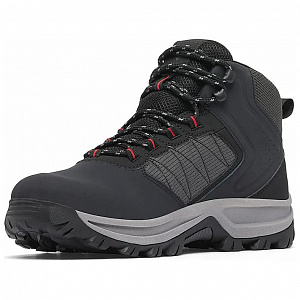 Columbia Wear-resistant And Waterproof High-Top Trekking Shoes Men's Black 1 2735781