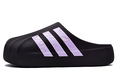 Adidas Originals AdiFOM Superstar Abrasion-Resistant Wrap-toe Slippers Unisex Purple