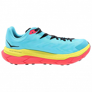 HOKA ONE ONE Shock Absorbers Slip Resistant Low Top Casual Running Shoes Unisex Blue Yellow 1 2735913