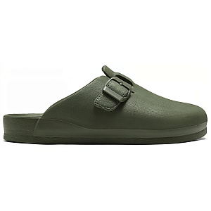 Skechers Quiet Quick Dry Slide Slippers Men's Green 1 2736043