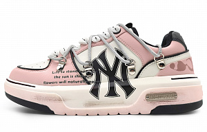 MLB Chunky Liner Low-Top Skateboard Shoes Unisex Cream Pink 1 2736080
