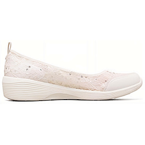 Skechers Arya Low Top Casual Shoes Women's White 1 2736421