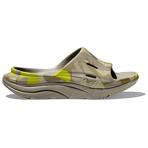 HOKA ONE ONE Cut-Out Slip-Resistant Odor-Resistant Slide Slippers Unisex Cyan 1 2736981
