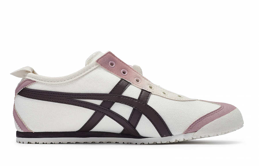 Onitsuka Tiger MEXICO 66 811 Manufactured, Love In The Breeze Low Top Casual Shoes Unisex Pink Purple White купить в интернет-магазине Yoocart с быстрой доставкой по России.