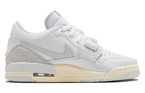 Jordan Legacy 312 Vintage Basketball Shoes Women's Low top Silver/White 1 2737429
