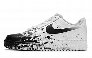 Nike Air Force 1 811 Manufacturing Industrial Site Special Shoe Box Low-Top Skateboard Shoes Men's White Black 1 2737528