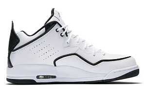 Jordan Courtside 23 Vintage Basketball Shoes Men's Mid top Black/White 1 2737648