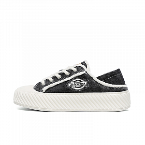 Dickies 100th Anniversary Abrasion Resistant, Breathable, Lightweight Low Top Canvas Shoes Unisex Mist Black