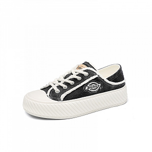Dickies 100th Anniversary Abrasion Resistant, Breathable, Lightweight Low Top Canvas Shoes Unisex Mist Black 1 2737856