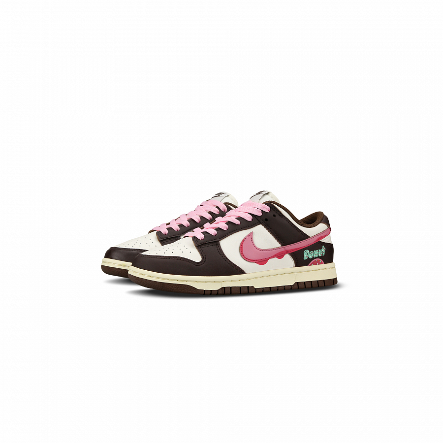 Nike Dunk Low Low-Top Skateboard Shoes Women's Brown Pink купить в интернет-магазине Yoocart с быстрой доставкой по России.