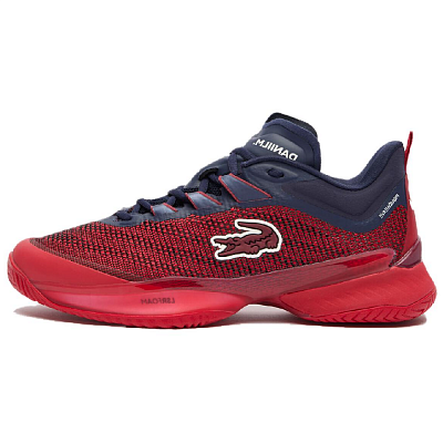LACOSTE Breathable Low-Top Casual Shoes Men's Red