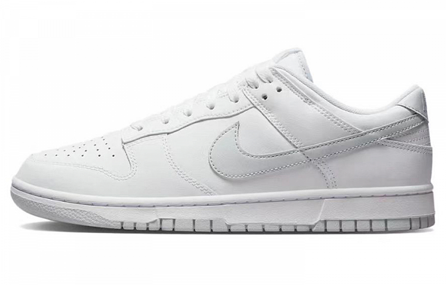 Nike Dunk Low 'Pure Platinum' EIGHT% Slip-Resistant Cushioning Low-Top Skateboard Shoes Men's Gray White купить в интернет-магазине Yoocart с быстрой доставкой по России.