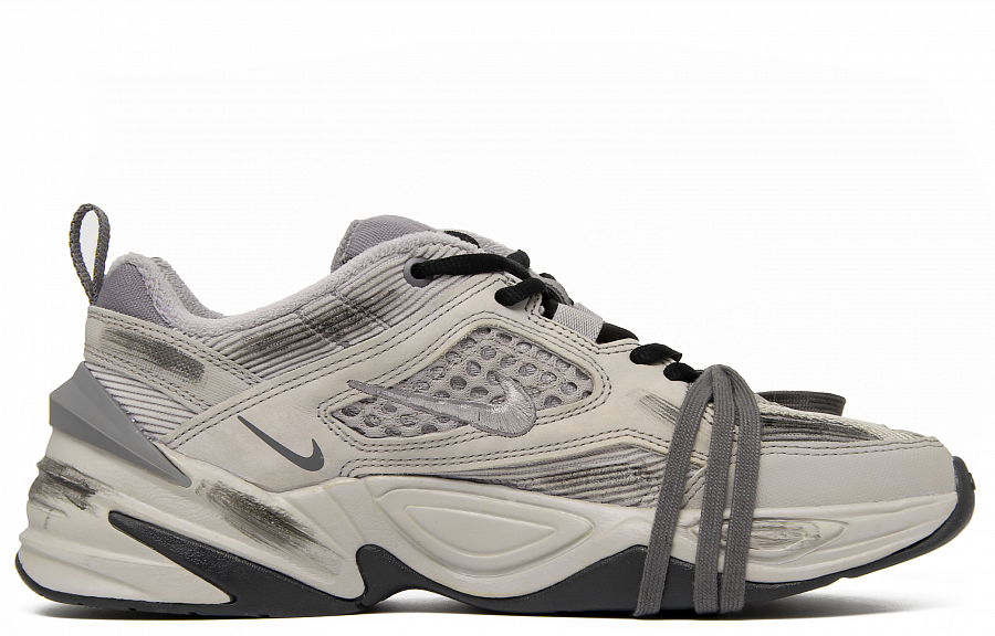 Nike M2K Anti-Slip Wear-Resistant Low-Top Chunky Sneakers Unisex Gray купить в интернет-магазине Yoocart с быстрой доставкой по России.